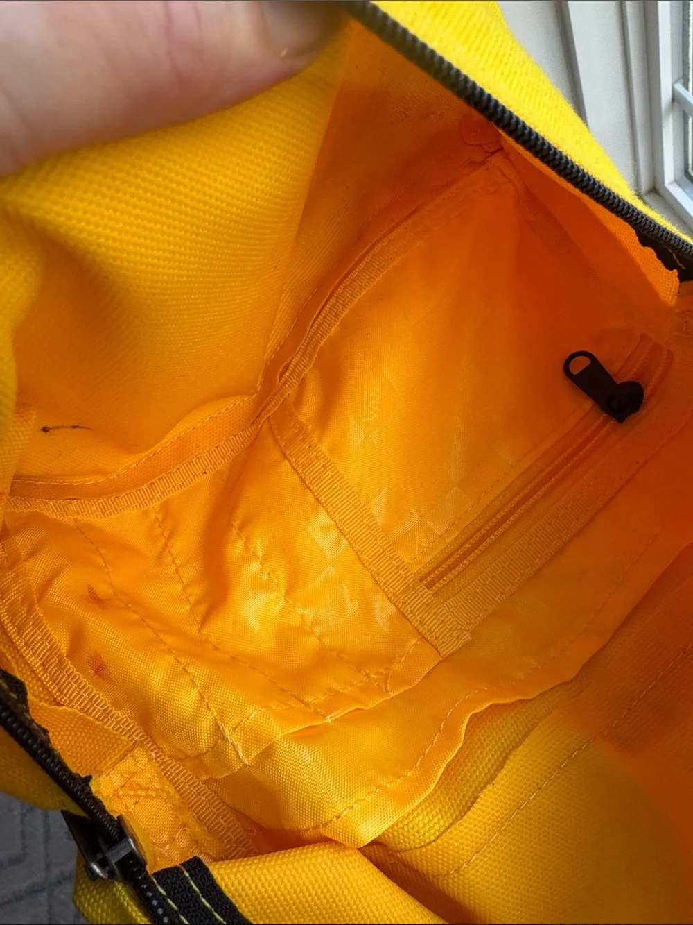 VANS Old Skool III Backpack - Lemon Chrome / yellow Black lettering